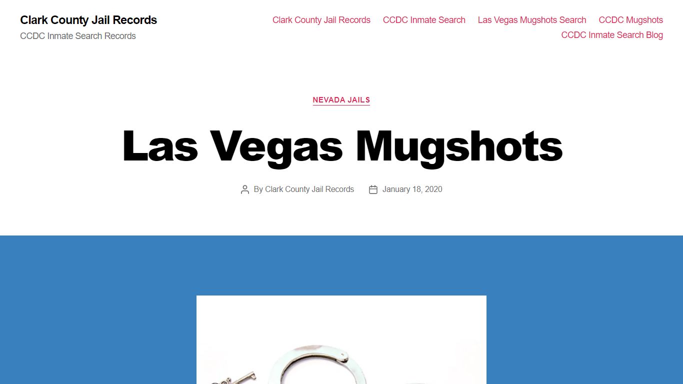 Las Vegas Mugshots - Clark County Jail Records
